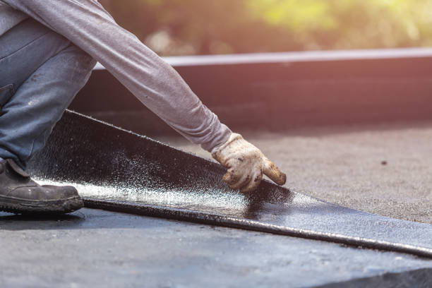 Professional Emergency Waterproofing technician working in Round Hill, VA